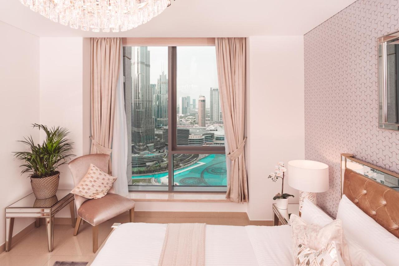 Elite Royal Apartment - Highest Floor - Full Burj Khalifa & Fountain View - Duke Dubai Exteriör bild