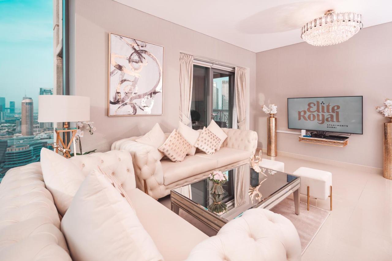 Elite Royal Apartment - Highest Floor - Full Burj Khalifa & Fountain View - Duke Dubai Exteriör bild