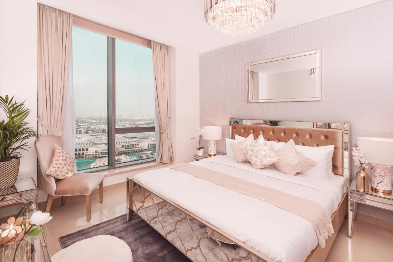 Elite Royal Apartment - Highest Floor - Full Burj Khalifa & Fountain View - Duke Dubai Exteriör bild